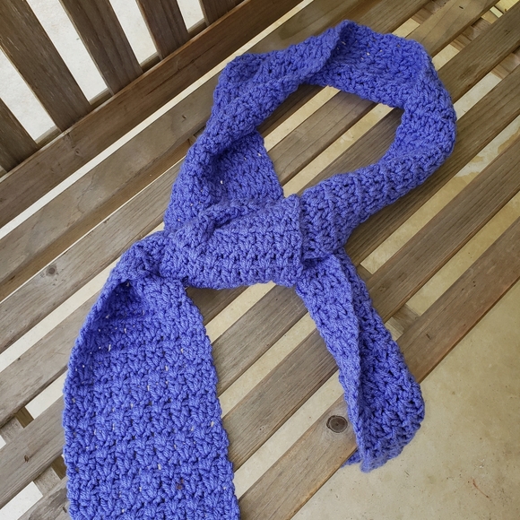 Handmade 💜 Scarf - Picture 1 of 1